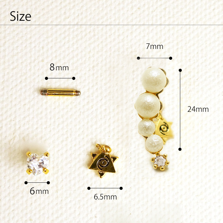 【duoctria】ピアス（右耳用） duoctria (ドゥオクトリア) 商品一覧 | ピアス – unigem
