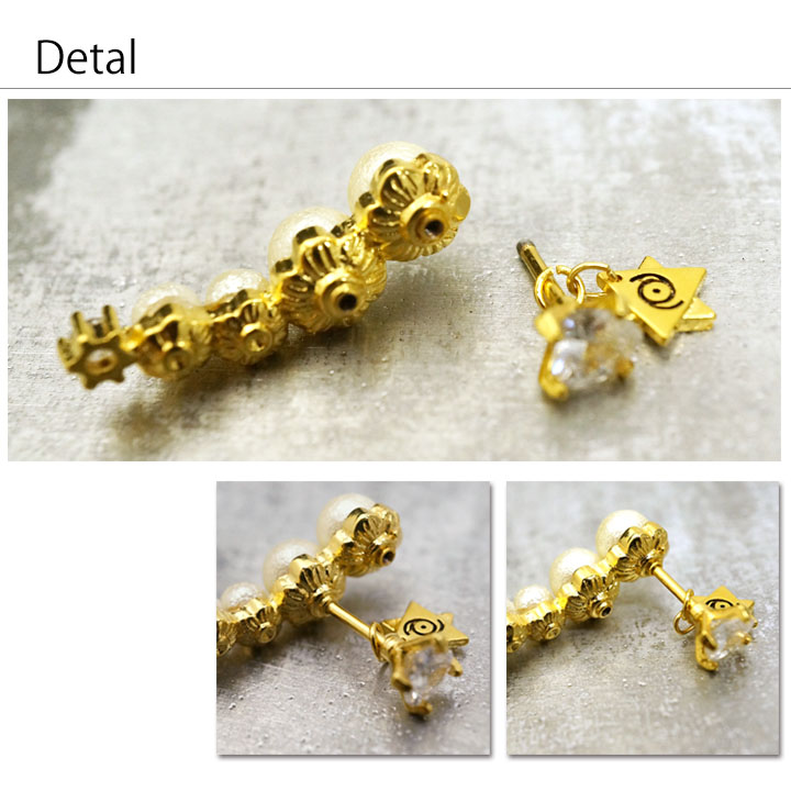 【duoctria】ピアス（右耳用） ドロセラ ダイヤモンド ピアス 右耳用｜正規販売店のアイアイイスズ