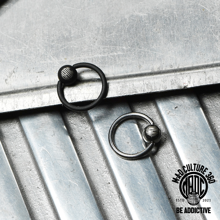 M.A.D CULTURE 360】ビーズリング 14G