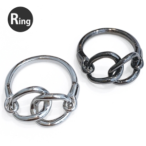リング 指輪 RING シンプル かっこいい 15号 かっこいい ダブル サークル