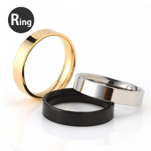 リング 指輪 RING シンプル プレーン 重ね付け ステンレス コーディネート 4mm