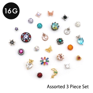 [16G] セレクトスペアネジ3点SET